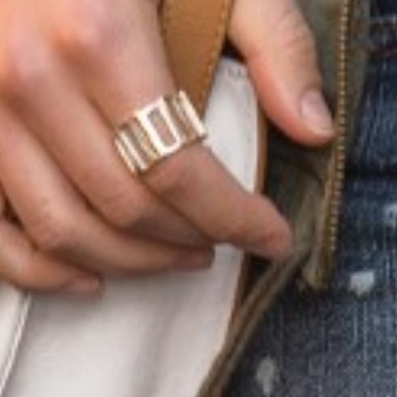 Silpada Sterling Silver & Brass Framework Ring - Picture 7 of 7